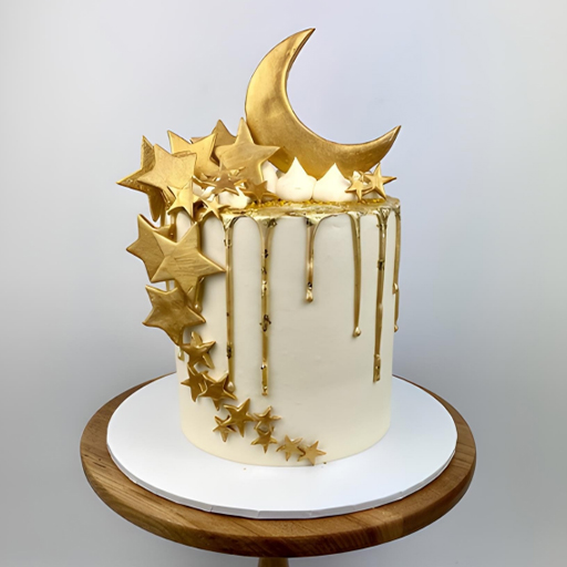 Golden Crescent Cake