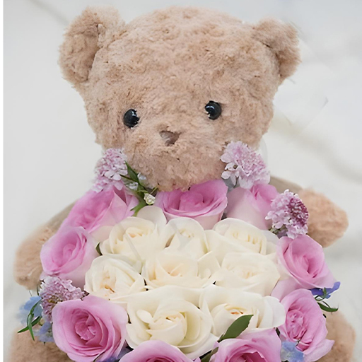 LOVE WITH TEDDY BEAR