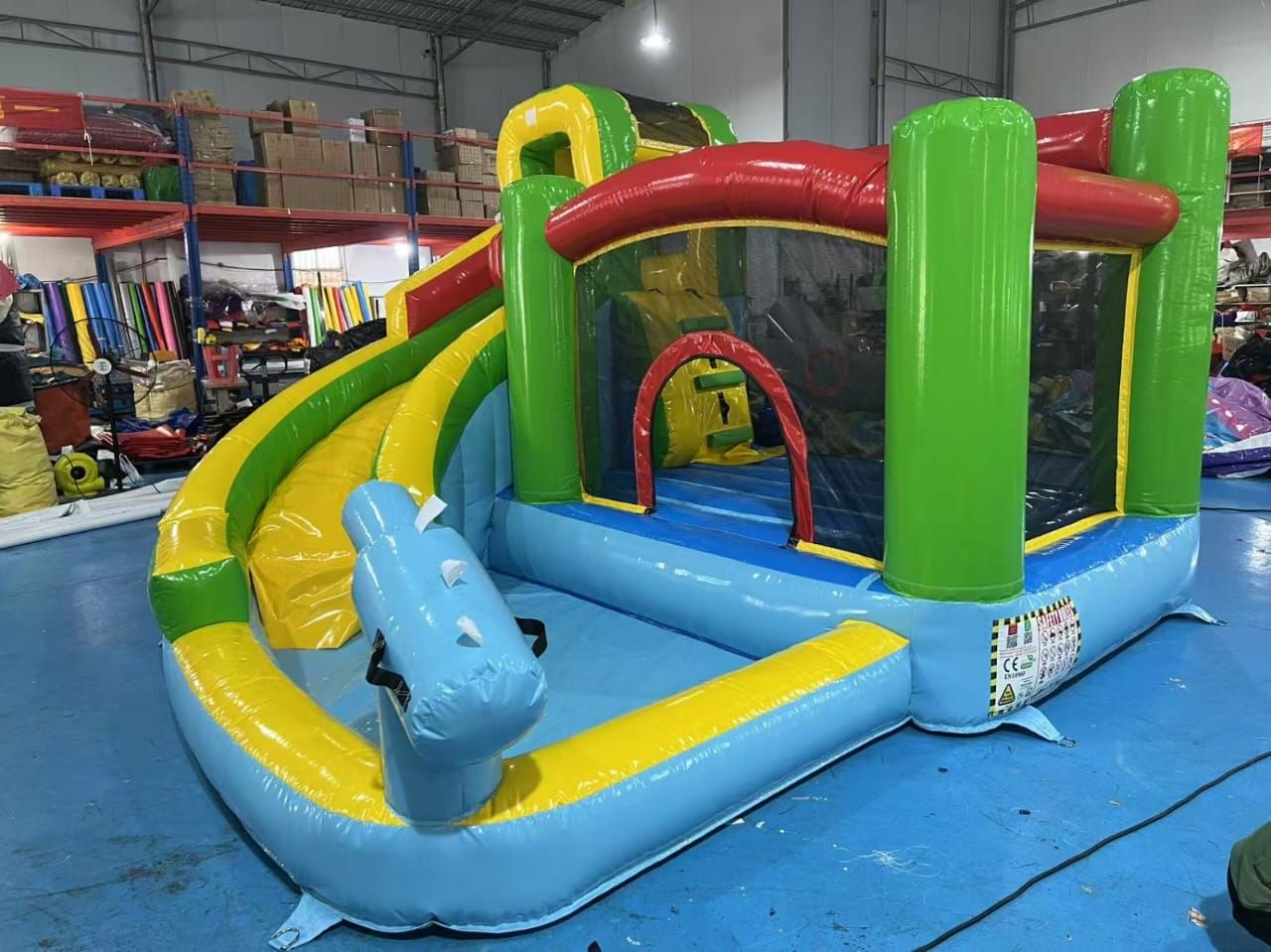 Jurassic Cave Combo Bouncy & Double Slide