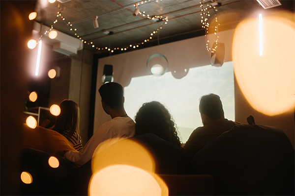 Projector Screene one