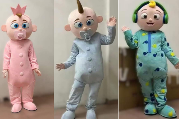 JJ Mascot - Baby Boy - Baby Girl