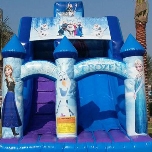 Frozen Kingdom Bouncy Slide