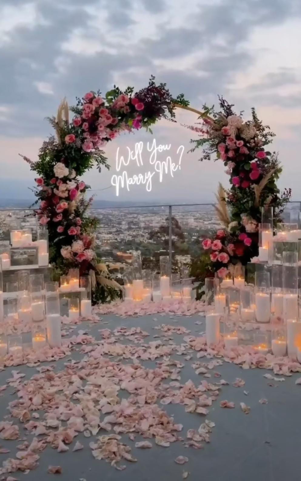 forever begins here proposal setup