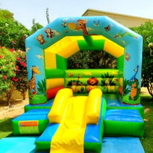 Green Jungle Combo  Bouncy & Slide