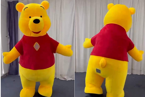 Winnie The Pooh with Air - Pikachu with Air